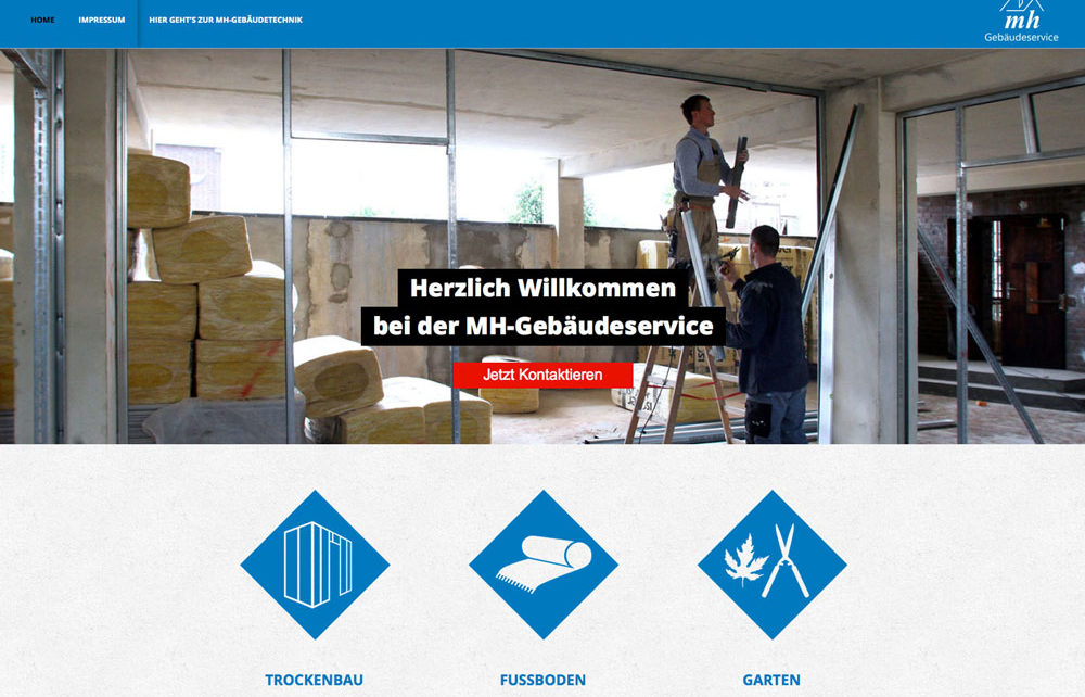 MH Gebaeudeservice Portfolio Cover